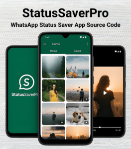 StatusSaverPro – WhatsApp Status Saver App Source Code (Android + Firebase + AdMob)