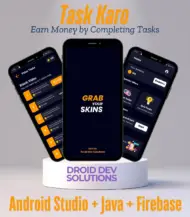 task earning app source code by Droid Dev Solutions. Get your source code now