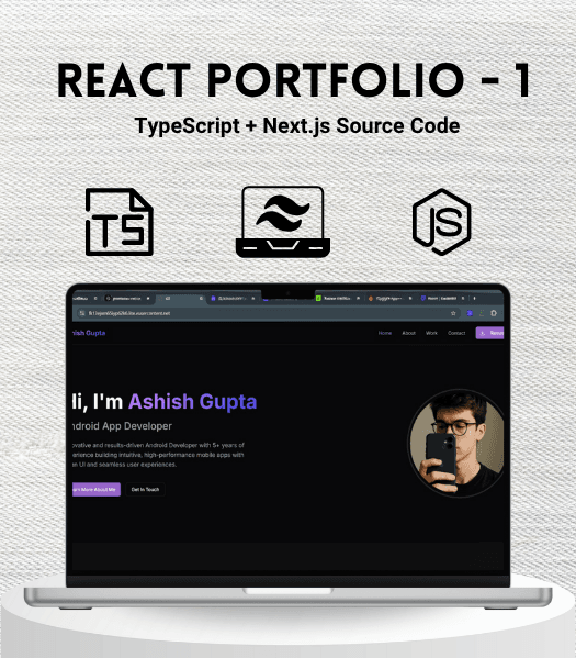 Nextjs Portfolio Template