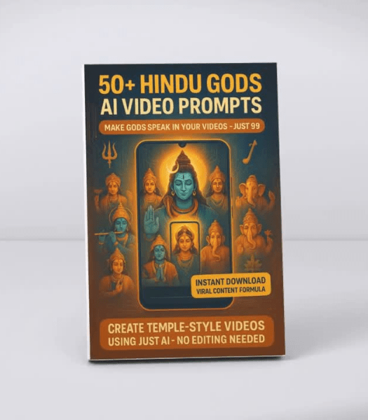 Hindu God AI video Prompts